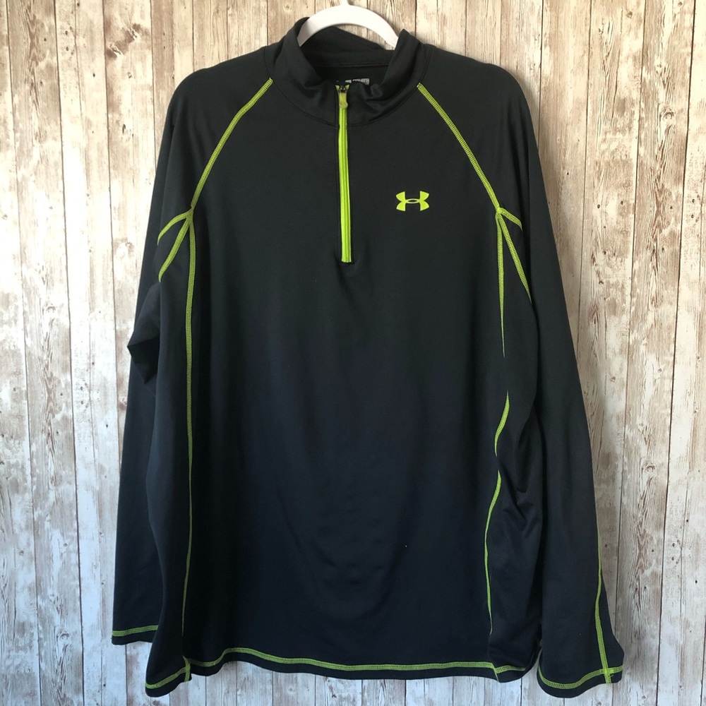 Under Armour Cold Gear 1/4 zip long sleeved shirt
